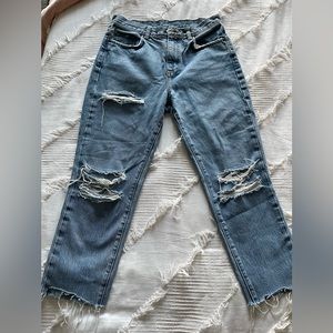Carmar Light Wash Ripped Jeans